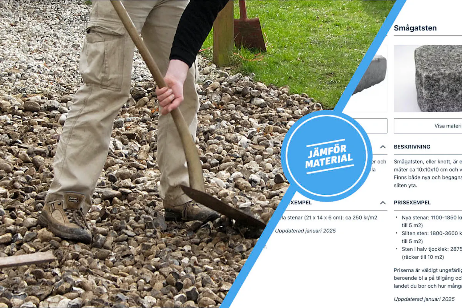 Stenar och plattor till uppfarter Stenar och plattor till uppfarter